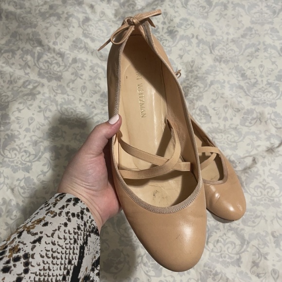 Stuart Weitzman flats, Made in Spain, size 10 - Picture 2 of 7